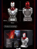 Killerbody Marvel Iron Man 2 Iron Man Mark V 6.75” Bust Bluetooth Speaker