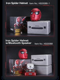 Killerbody Marvel Avengers: Infinity War Spider-Man Iron Spider 1:1 Wearable Touch Control Helmet & Bluetooth Speaker Stand