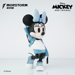 Morstorm Disney Mickey and Friends Fashsion Series Cowboy Denim Jacket Minnie Mouse 6" PVC Figure