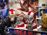 Killerbody Marvel Avengers Iron Man Mark VII 1:1 Wearable Voice Control Helmet  & Bluetooth Speaker Stand