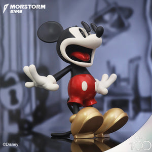 Morstorm Disney Mickey and Friends Disney 100th Anniversary Series Classic Scared Mickey Mouse 6" PVC Figure