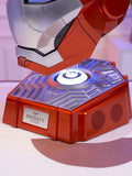 Killerbody Marvel Iron Man 2 Iron Man Mark V 1:1 Wearable Voice Control Helmet & Bluetooth Speaker Stand