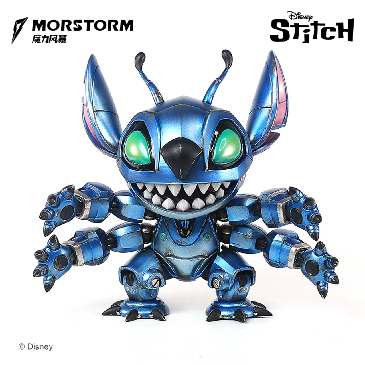 ⭐Disney【Stitchフィギュア】メカニカルスティッチ⭐MORSTORM⭐ Morstorm Disney Lilo & Stitch Mecha Series Mechanical Stitch 6