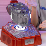 Killerbody Marvel Iron Man 2 Iron Man Mark V 1:1 Wearable Voice Control Helmet & Bluetooth Speaker Stand