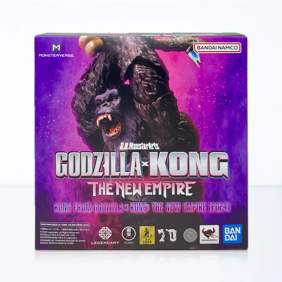 Bandai S.H.MonsterArts Godzilla x Kong: The New Empire Kong Action Figure