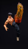 Jada Toys Ultra Street Fighter II The Final Challengers Fei Long 1/12 Scale 6" Action Figure