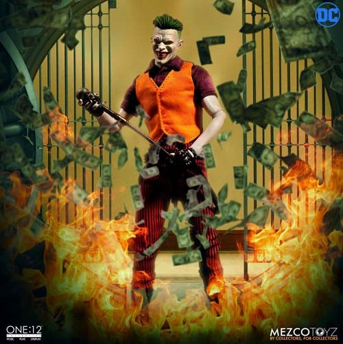 Mezco Toyz One:12 Collective DC Comics The Joker: Clown Prince of Crime Edition 1/12 Scale 6" Action Figure