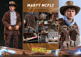 Hot Toys Back to The Future Part III Marty McFly 1/6 Scale 12" Collectible Figure