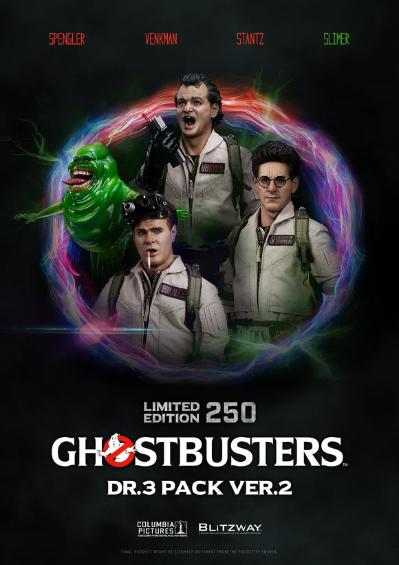 Blitzway Ghostbusters Premium UMS (Dr. 3 Pack Ver.2) 1/6 Scale Limited Edition Figure Set