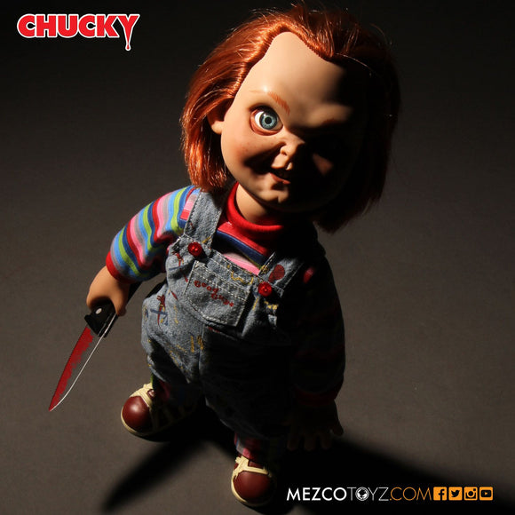 Mezco Toyz Child's Play 15 Sneering Chucky Talking Doll
