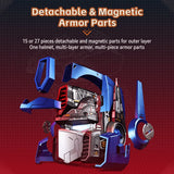 Killerbody Transformers G1 Optimus Prime 1:1 Wearable Voice Control Deluxe Helmet