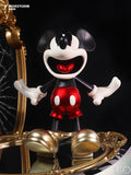 Morstorm Disney Mickey and Friends Disney 100th Anniversary Art Statue Series Classic Scared Eyes Popping Out Mickey Mouse 11" Polystone Statue