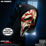 Mezco Toyz Living Dead Dolls Present Ghost Face Bloody Glow-in-the-Dark Edition 10-Inch Doll - Entertainment Earth Exclusive