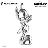 Morstorm Disney Mickey and Friends Disney Art Statue Series Mickey Mouse Thumb Up (Silver Chrome) 11" Polystone Statue