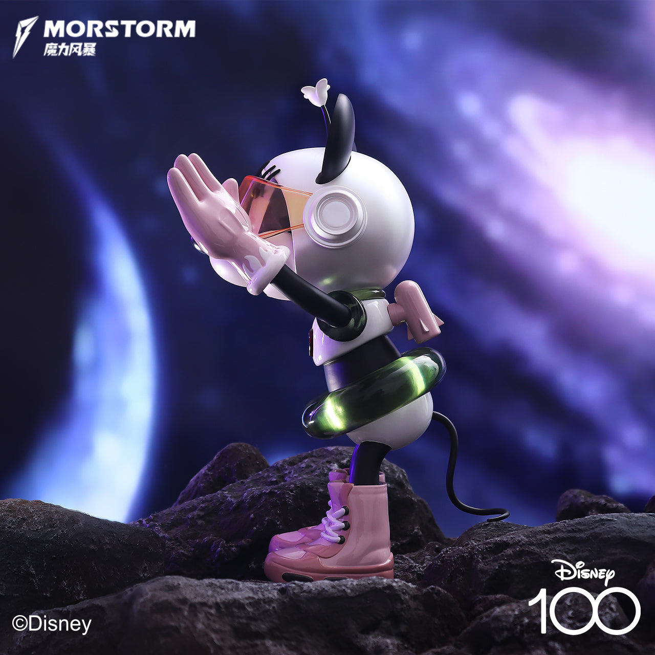 Morstorm Disney Mickey and Friends Disney Art Statue Series Space