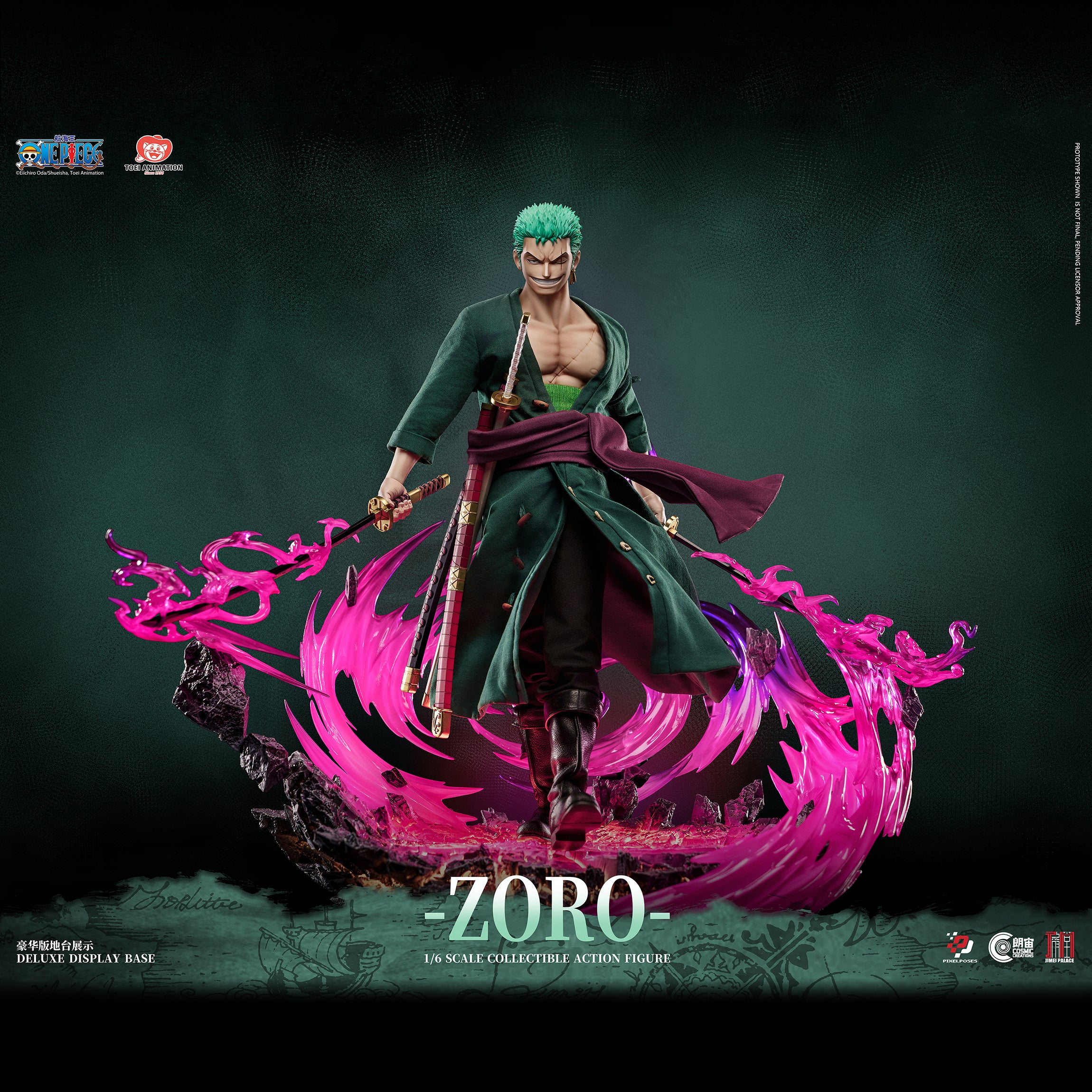 Jimei Palace x Cosmic Creations One Piece Roronoa Zoro (Deluxe
