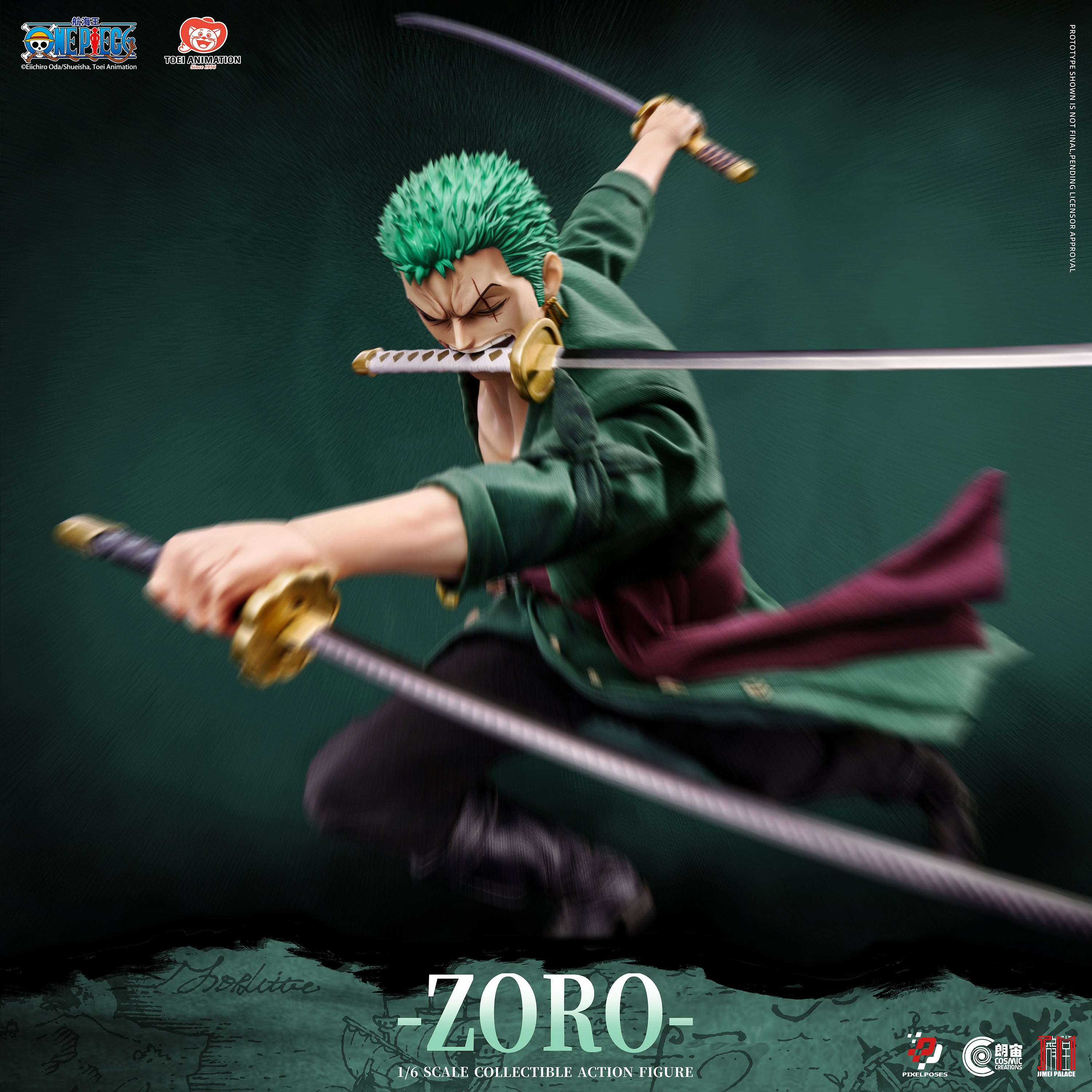 Jimei Palace x Cosmic Creations One Piece Roronoa Zoro (Deluxe
