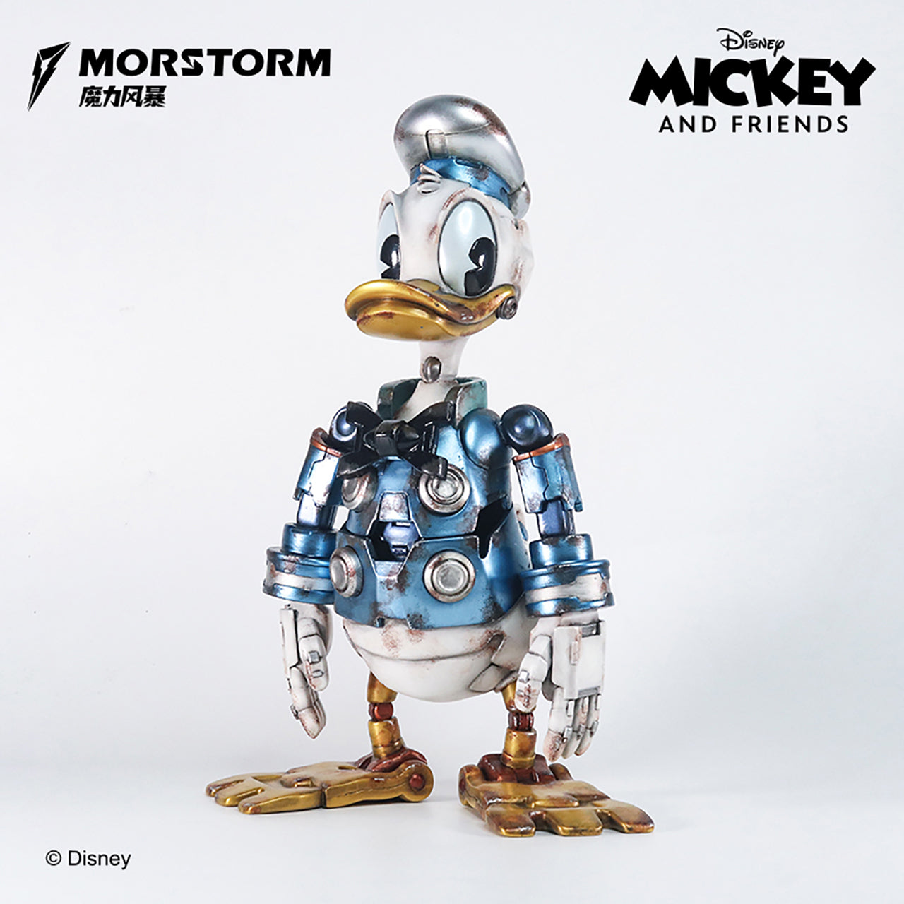 Morstorm Disney Mickey and Friends Disney Art Statue Mecha Series