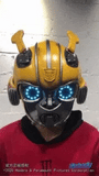 Killerbody Transformers Bumblebee Movie 2018 Bumblebee 1:1 Wearable Voice Control Helmet