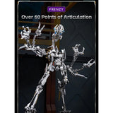 Killerbody Transformers 2007 Frenzy Movie ReDiscovery Project MRP-02 with LED Eyes Collectible Action Figure
