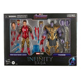 Hasbro Marvel Legends Infinity Saga Avengers Endgame Iron Man 85 vs. Thanos 6-Inch Action Figures Set