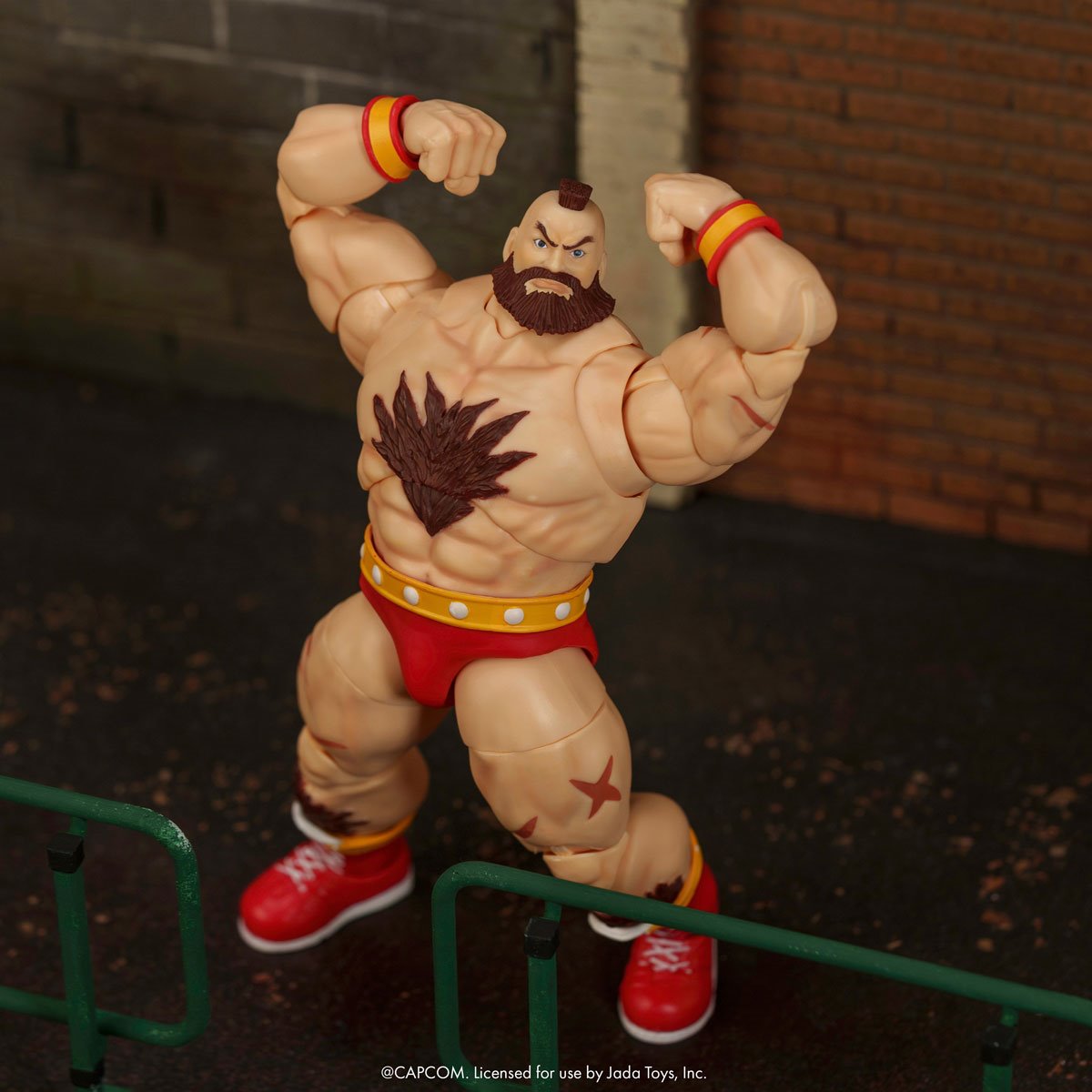 Jada Toys Ultra Street Fighter II Zangief (Deluxe Ver.) 6-Inch