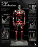 INART The Terminator T-800 Endoskeleton 1/6 Scale 12" Collectible Action Figure