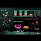 Jimei Palace x Cosmic Creations One Piece Roronoa Zoro (Deluxe Version) 1/6 Scale 12" Collectible Figure