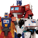 Hasbro Takara Tomy Transformers Dramatic Capture Series DCS-2 Autobot Headquarters Jazz, Mainframe, and Optimus Prime Set