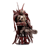 McFarlane Toys 30th Anniversary Hellspawn Digitally Remastered 7-Inch Scale Posed Figure