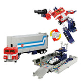 Hasbro Takara Tomy Transformers Masterpiece Missing Link C-01 Optimus Prime With Trailer Action Figure