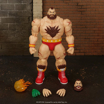 Jada Toys Ultra Street Fighter II Zangief (Deluxe Ver.) 6-Inch
