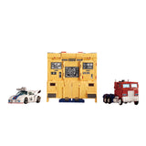Hasbro Takara Tomy Transformers Dramatic Capture Series DCS-2 Autobot Headquarters Jazz, Mainframe, and Optimus Prime Set