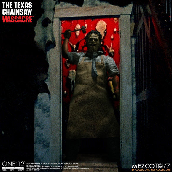 Mezco Toyz One:12 Collective The Texas Chainsaw Massacre (1974) Leatherface - Deluxe Edition 1/12 Scale Action Figure