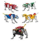 Playmates Voltron: Defender of the Universe 40th Anniversary 1984 Classic Legendary Voltron Lion Action Figure 5-Pack