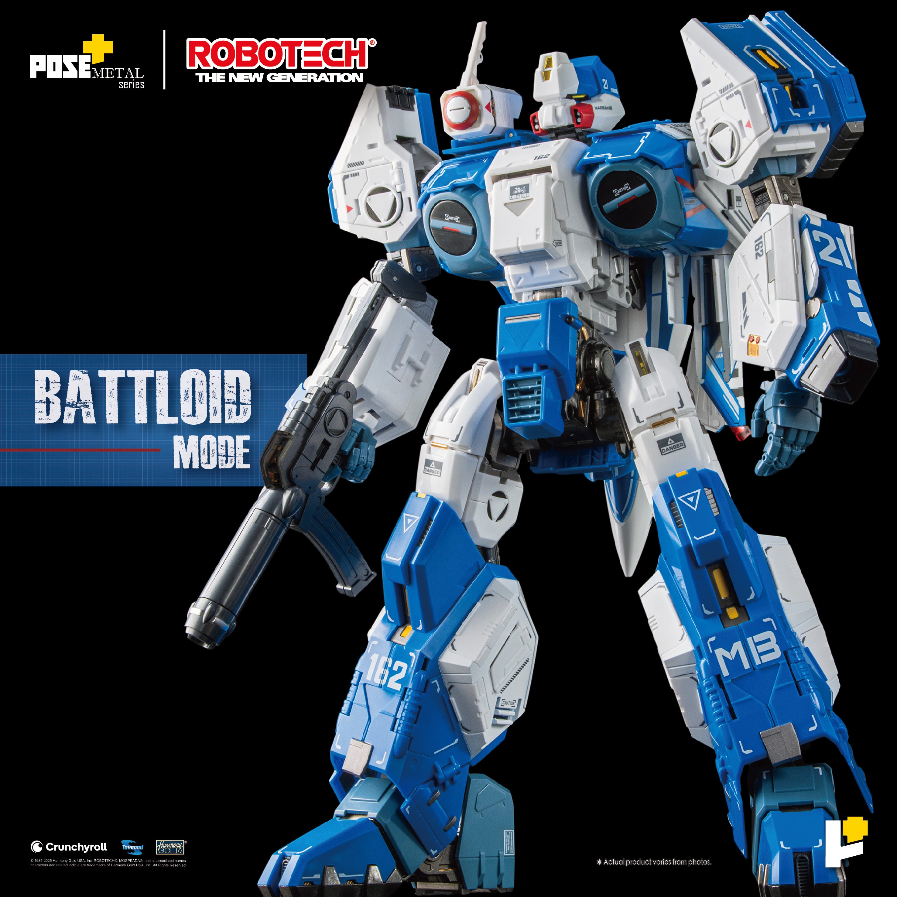 POSE+ METAL Series Robotech The New Generation (Mospeada) VAF-6C