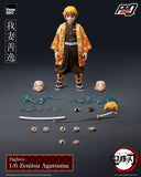 Threezero Demon Slayer: Kimetsu no Yaiba Zenitsu Agatsuma FigZero 1/6 Scale 12" Collectible Figure