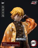 Threezero Demon Slayer: Kimetsu no Yaiba Zenitsu Agatsuma FigZero 1/6 Scale 12" Collectible Figure