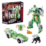 Hasbro Transformers Generations War for Cybertron Siege Deluxe Class Autobot Greenlight with Dazzlestrike