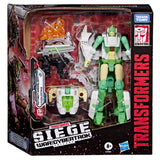 Hasbro Transformers Generations War for Cybertron Siege Deluxe Class Autobot Greenlight with Dazzlestrike