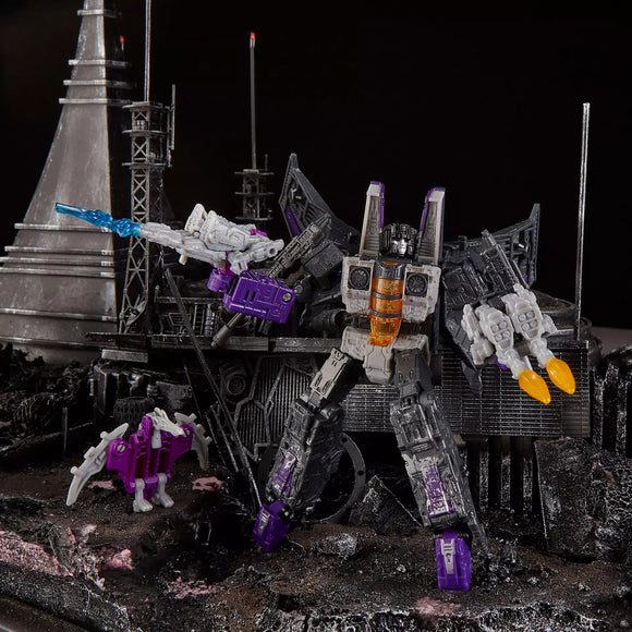 Hasbro Transformers Generations War for Cybertron Siege Voyager WFC-S27 Decepticon Phantomstrike Squadron 4-Pack