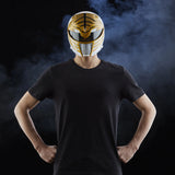 Hasbro Mighty Morphin Power Rangers Lightning Collection White Ranger 1:1 Scale Wearable Helmet