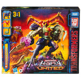 Hasbro Transformers Legacy United Commander Class Beast Wars Universe Magmatron Action Figure 3 Pack