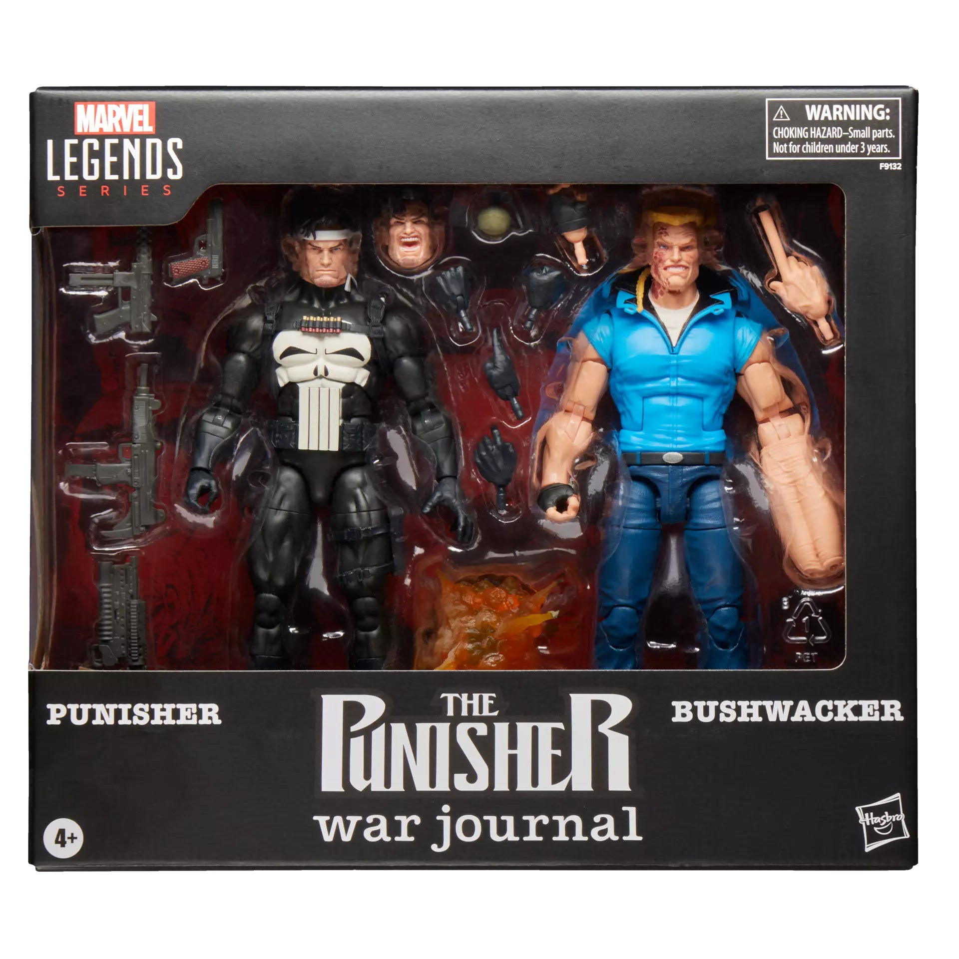 Hasbro Marvel Legends Series: Punisher and Bushwacker 6-Inch