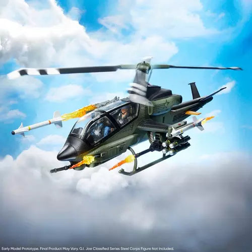 Hasbro Haslab G.I. Joe Classified Series G.I. Joe Assault Copter All Tiers