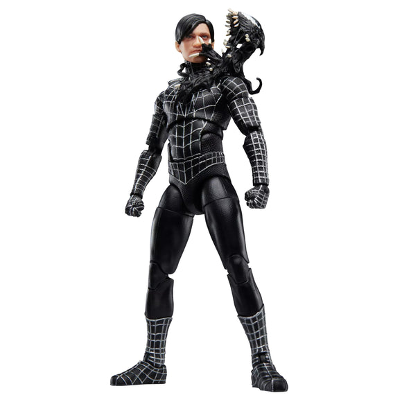 Hasbro Marvel Legends Series Spider-Man 3 Spider-Man (Symbiote Black Suit) 6-Inch Action Figure