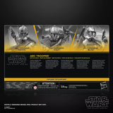 Hasbro Star Wars: The Black Serie Star Wars: The Clone Wars ARC Trooper Battle Pack Havoc, Colt, Blitz 6" Action Figure Set