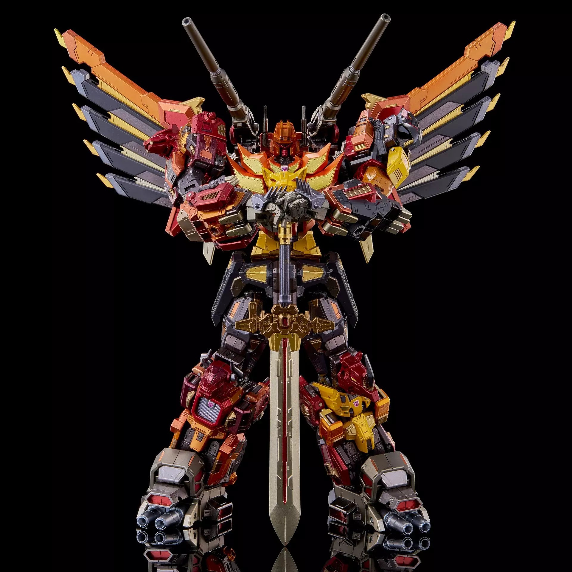 Hasbro Takara Tomy Transformers AM-T02 Predaking Combiner Action