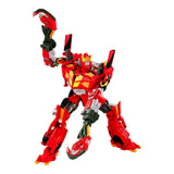 Hasbro Takara Tomy Transformers X Evangelion Synergenex Series Evangelion Prime Unit-02 Action Figure