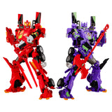 Hasbro Takara Tomy Transformers X Evangelion Synergenex Series Evangelion Prime Unit-02 Action Figure